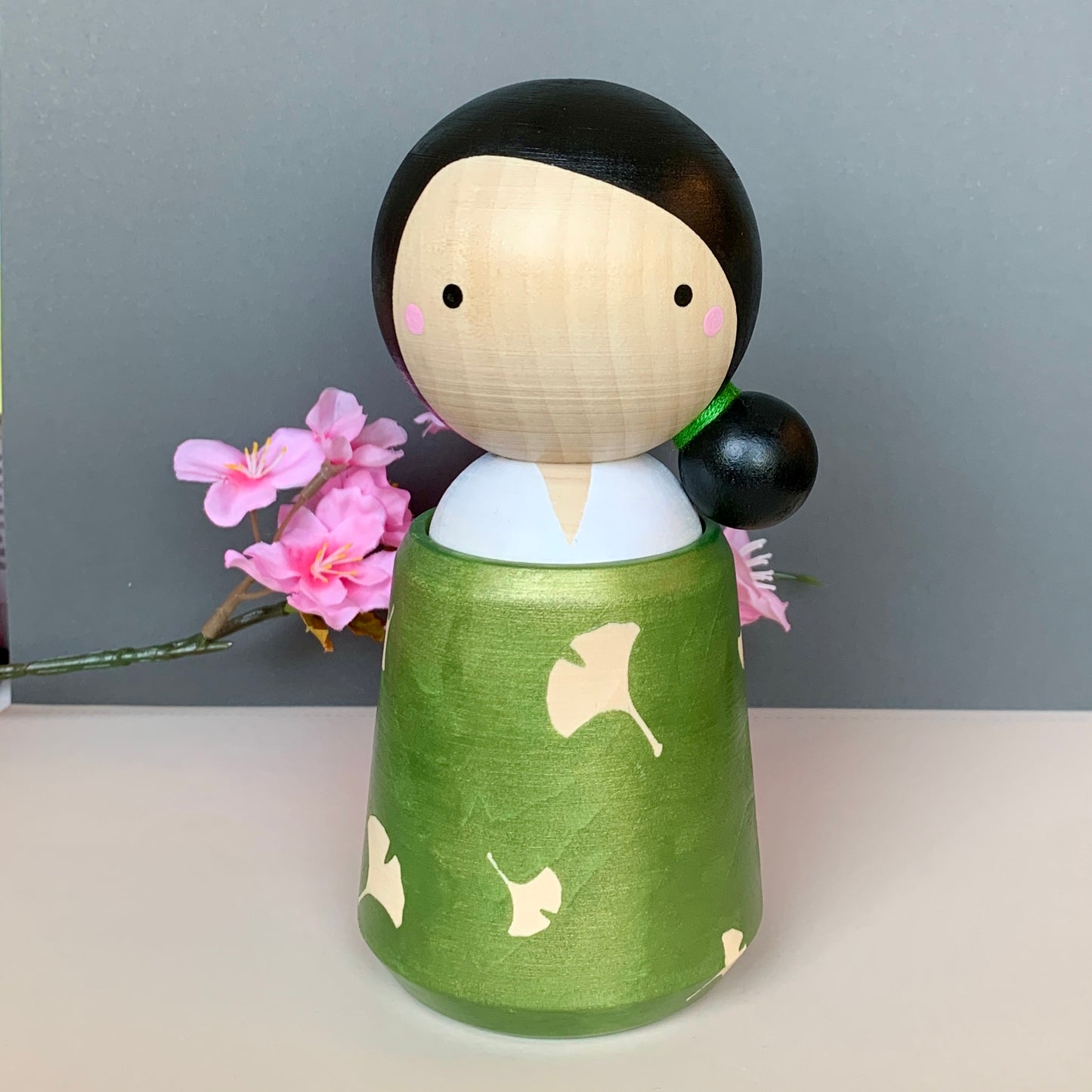Kokeshi Doll Jar