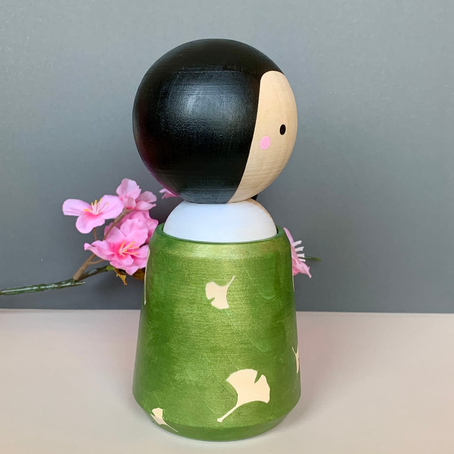 Kokeshi Doll Jar