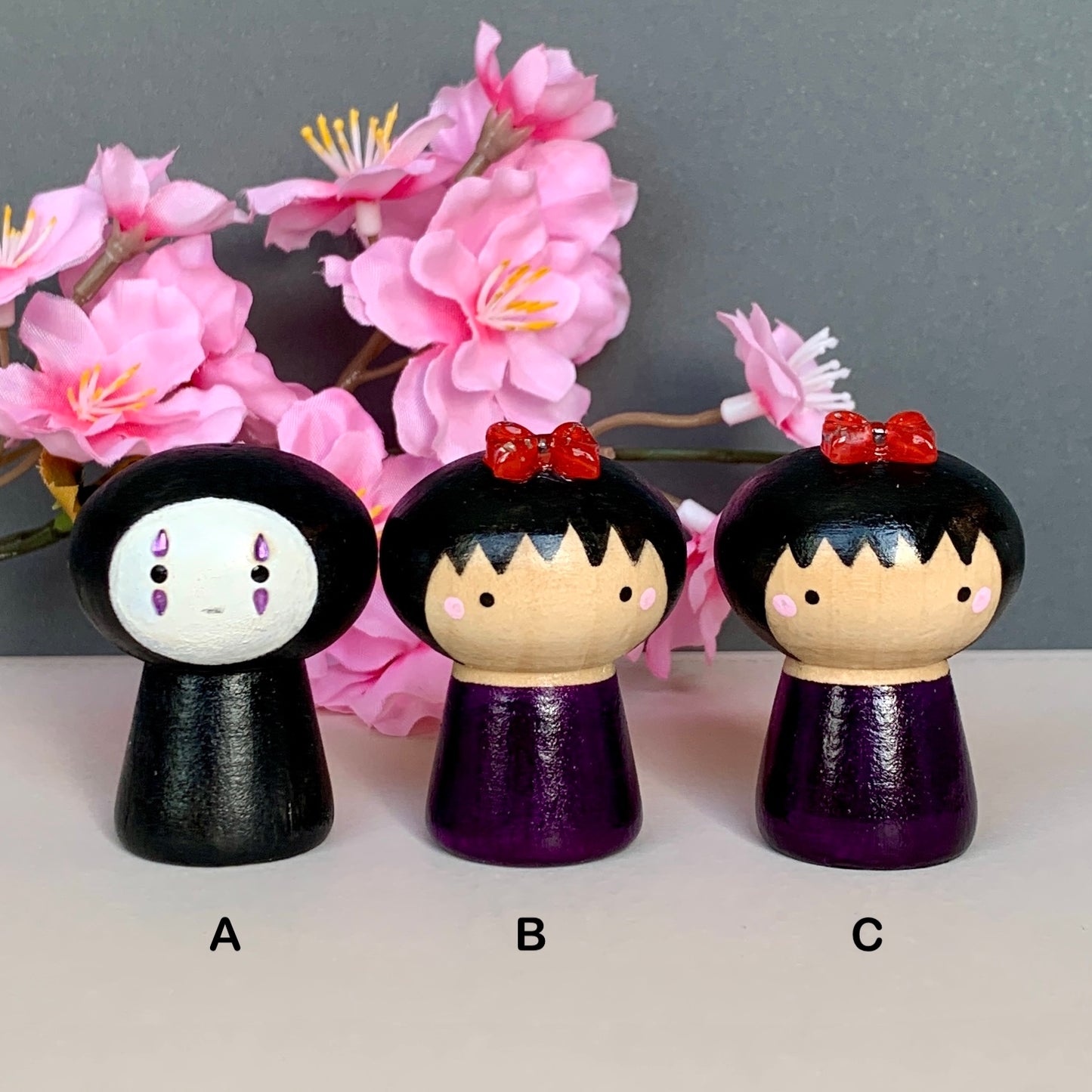 Mini Kokeshi Doll