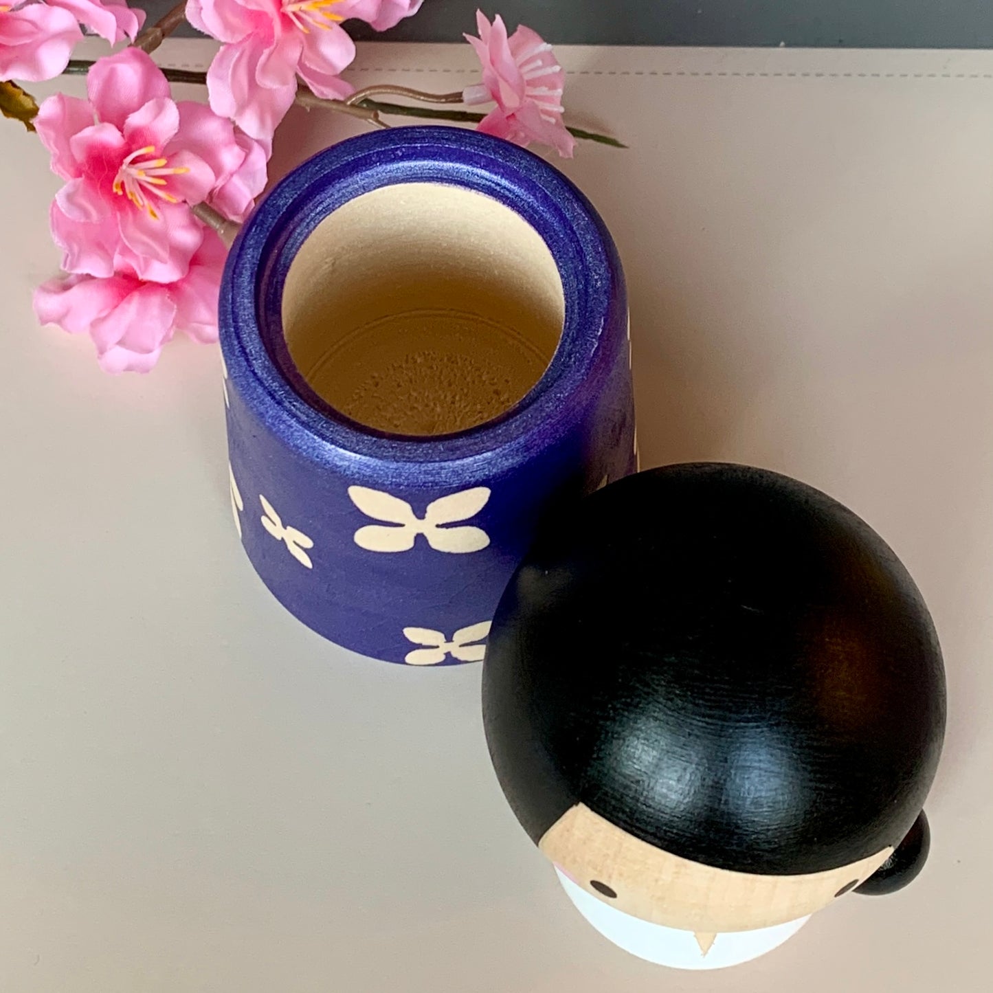 Kokeshi Doll Jar