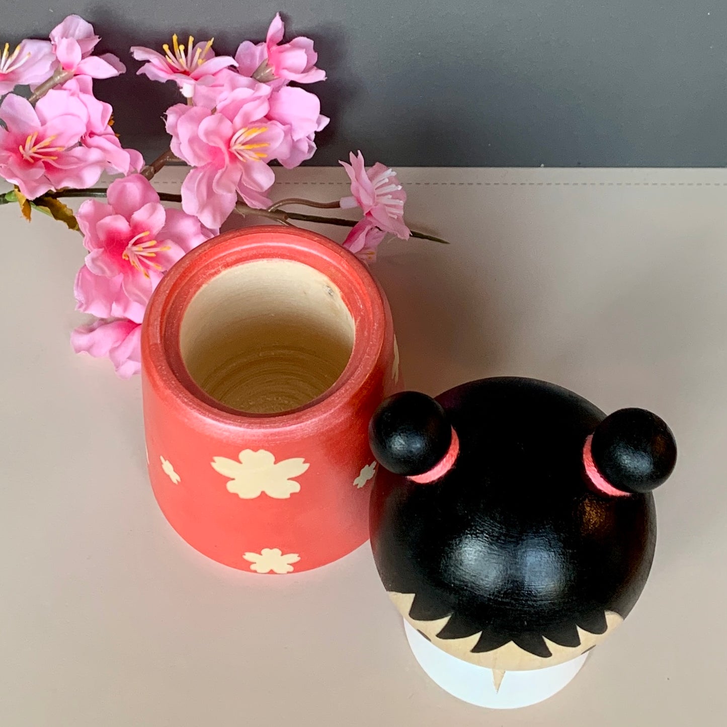 Kokeshi Doll Jar