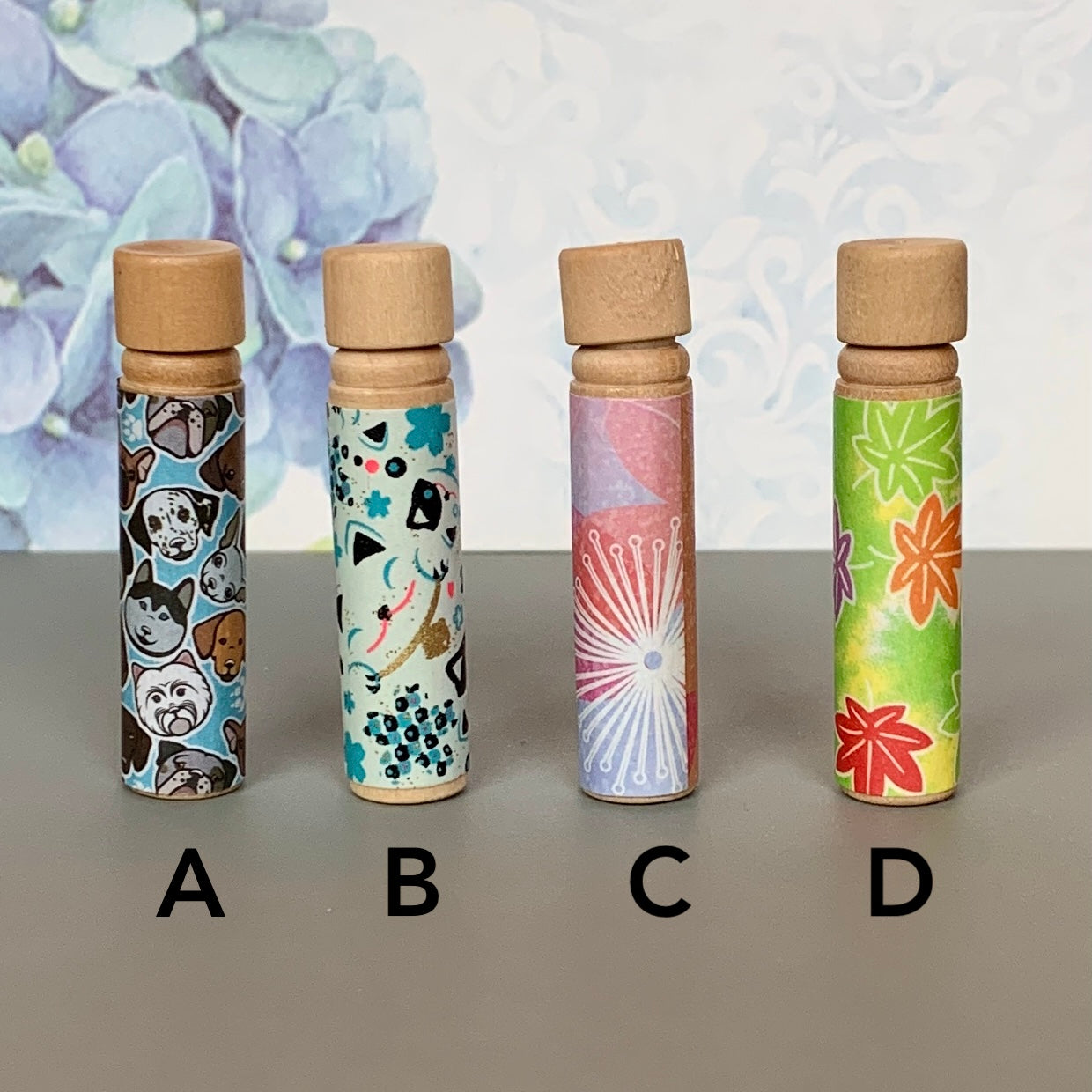 Wooden Needle Holders (Small)