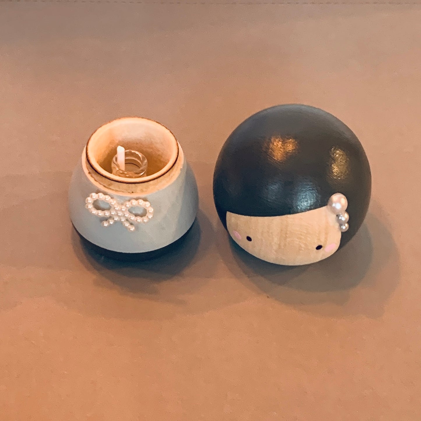 Kokeshi Doll Trinket Box
