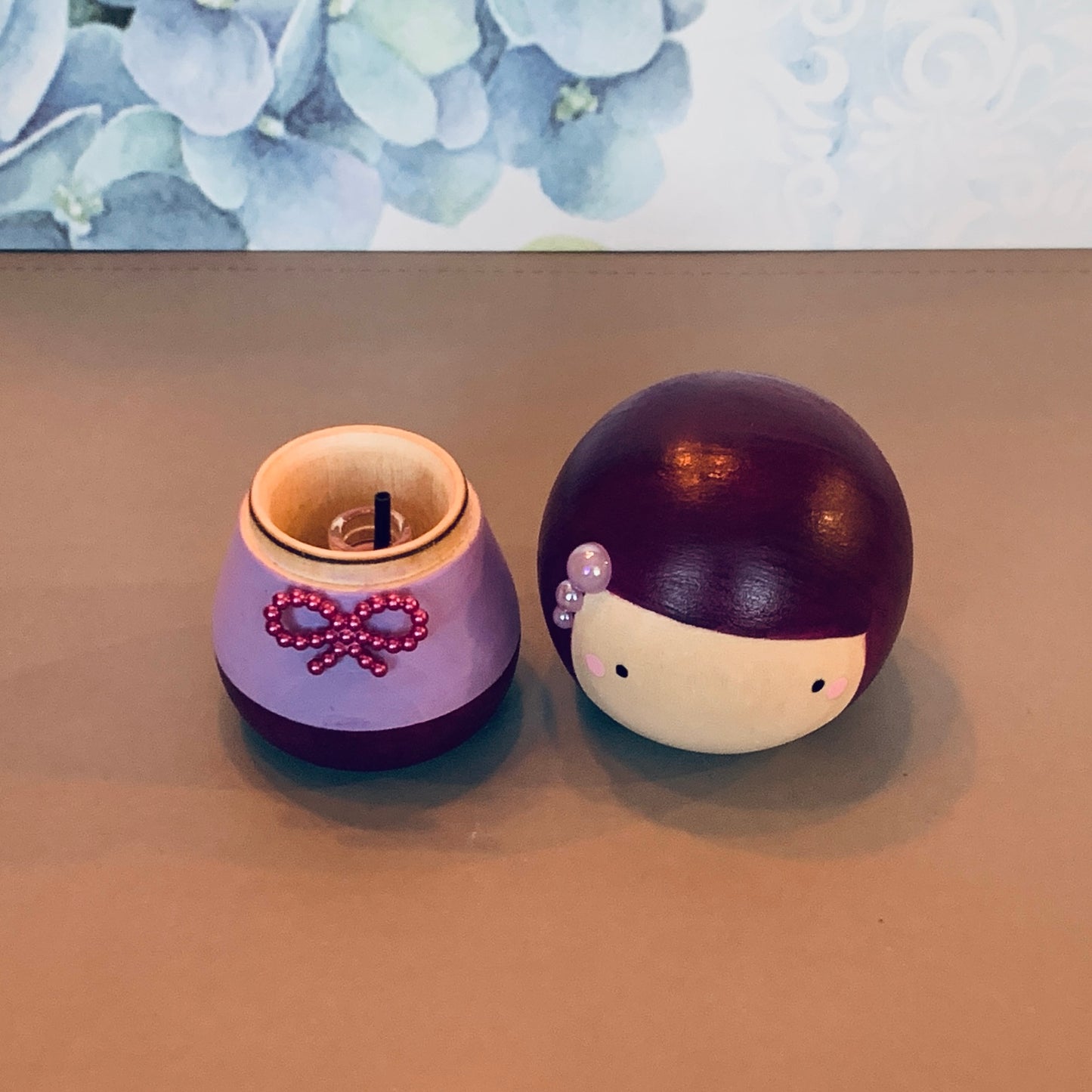 Kokeshi Doll Trinket Box