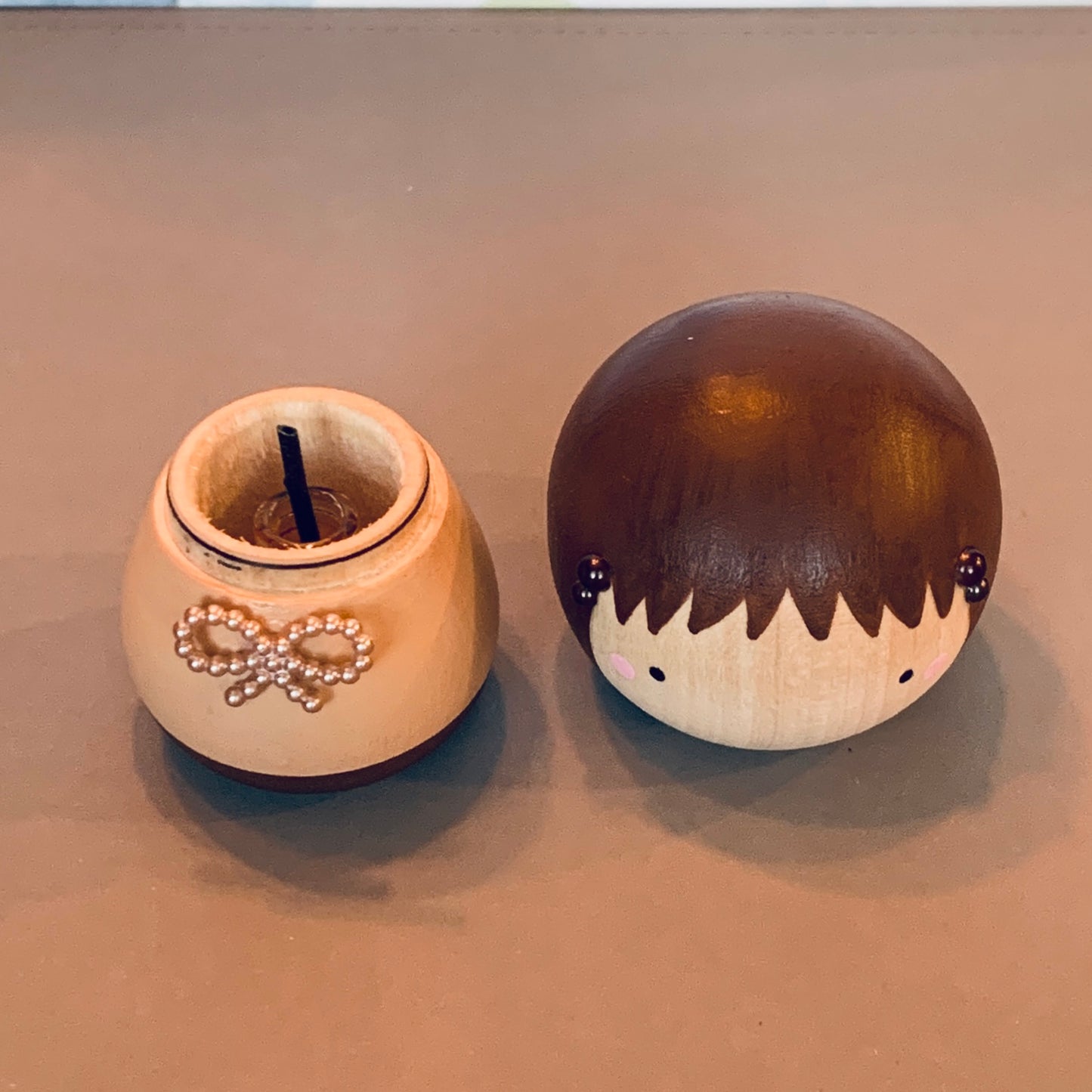 Kokeshi Doll Trinket Box