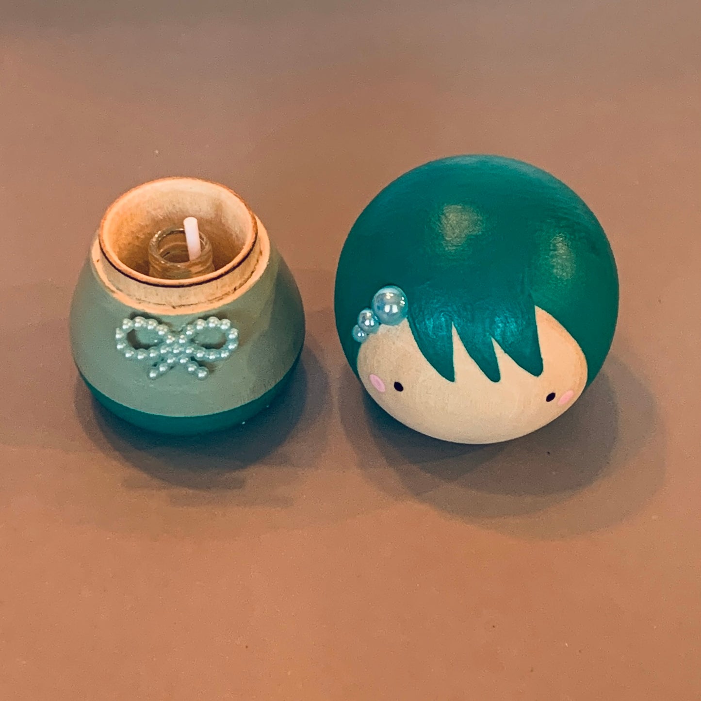 Kokeshi Doll Trinket Box