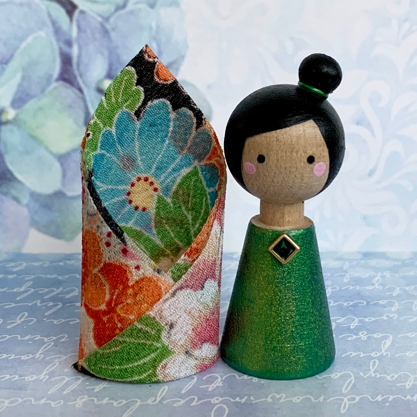 Decorative Kokeshi Doll
