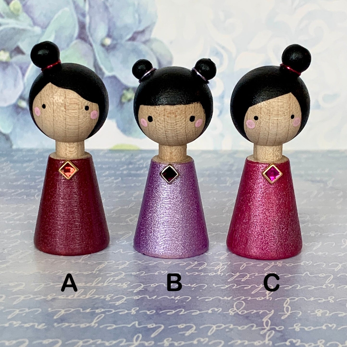 Mini Kokeshi Dolls (Copy)