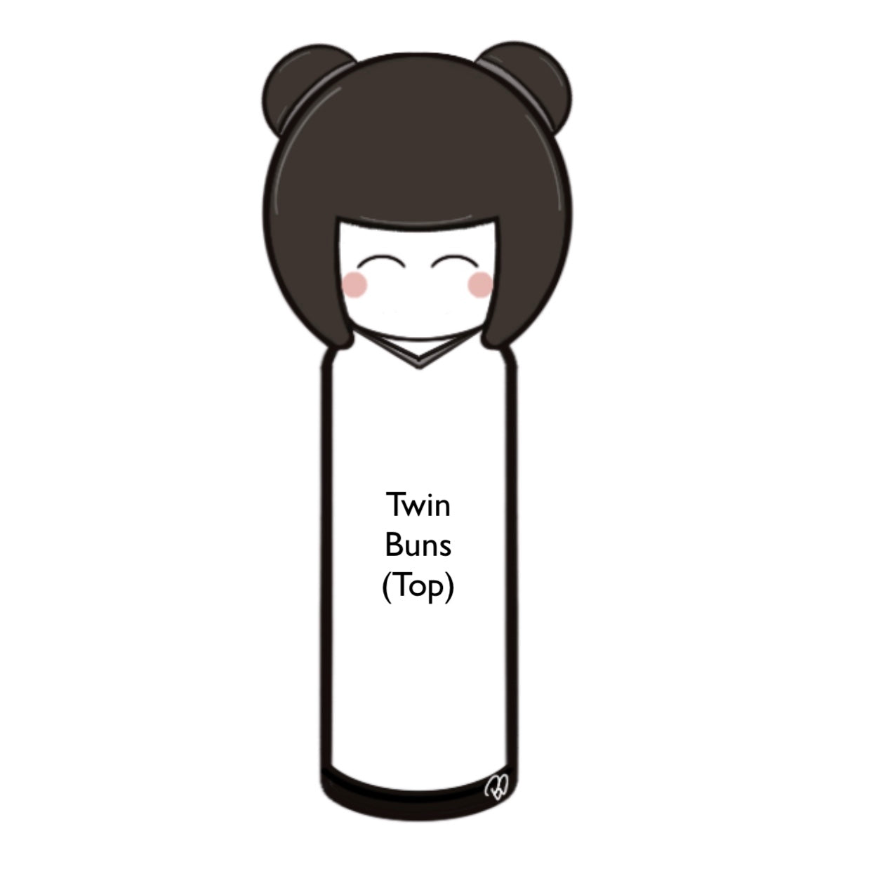 Kokeshi Message Card