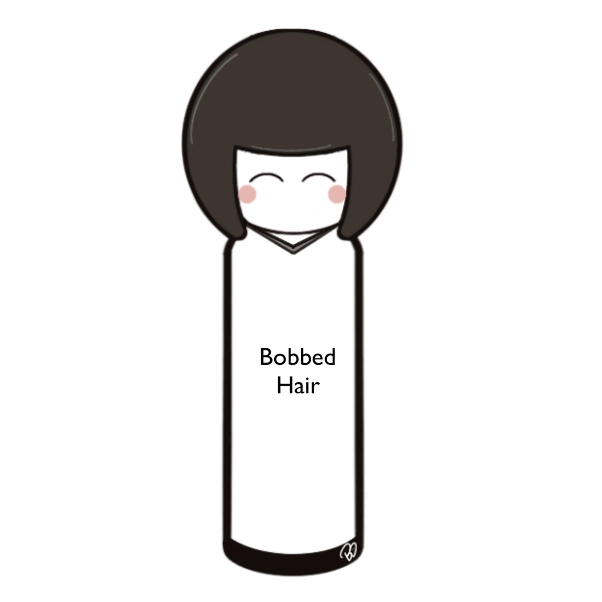 Kokeshi Message Card