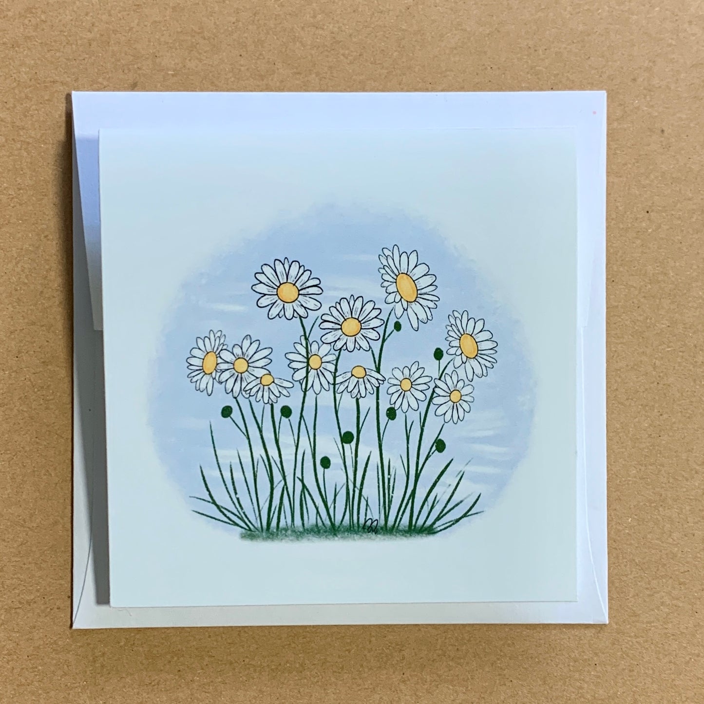 Note Card - Daisies