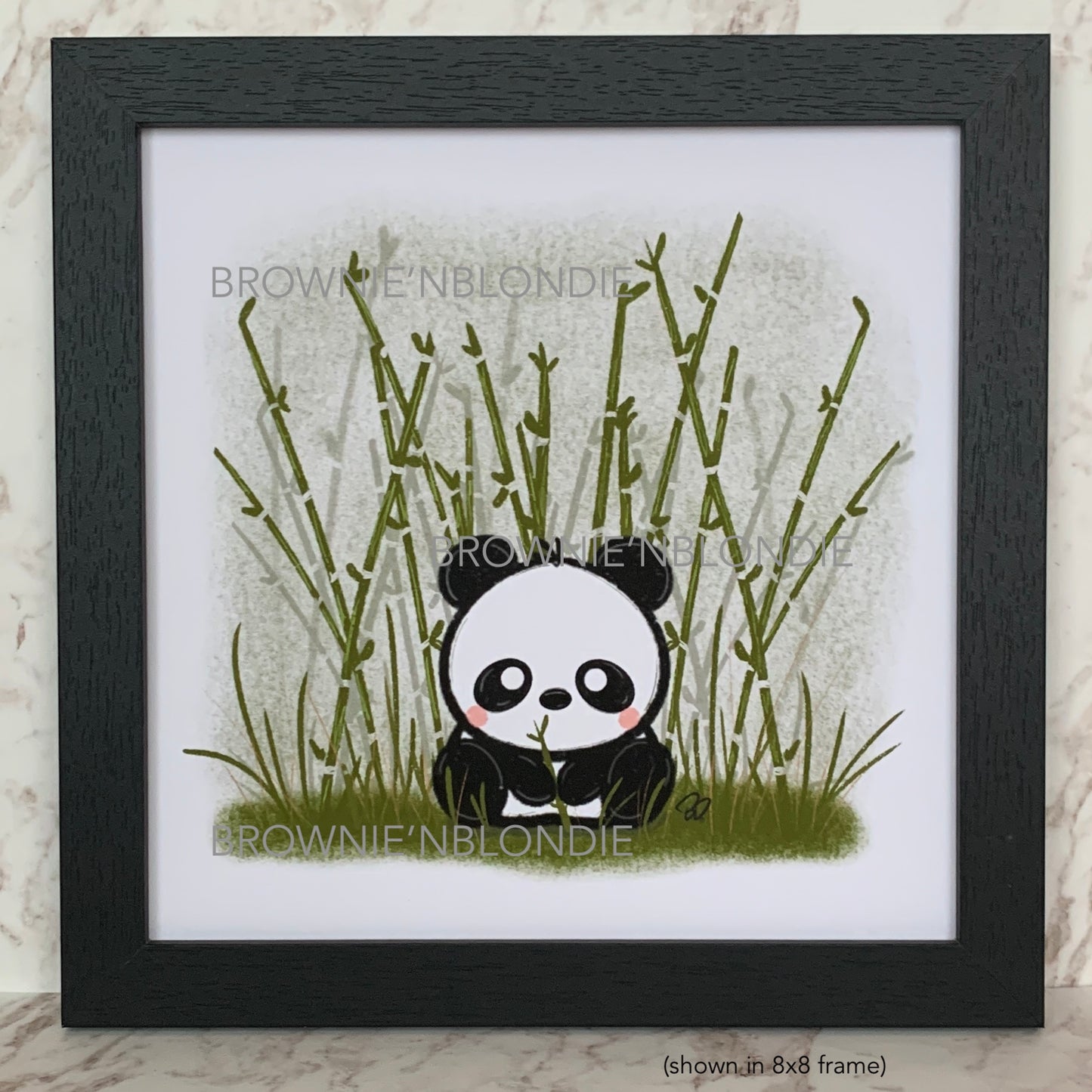 Framed Art Print - Little Panda