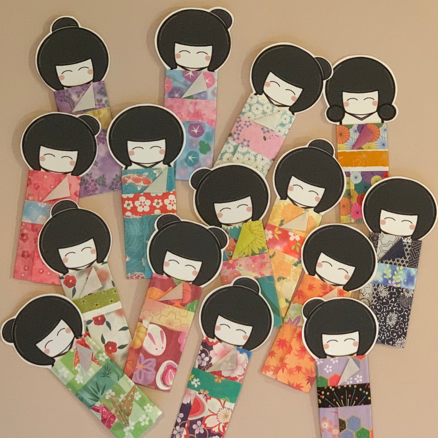 Kokeshi Message Card