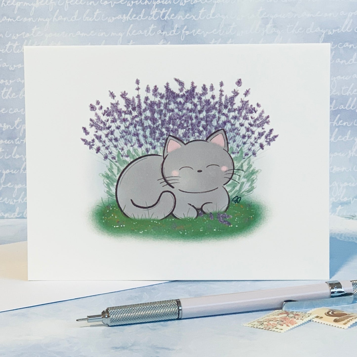Lavender Cat