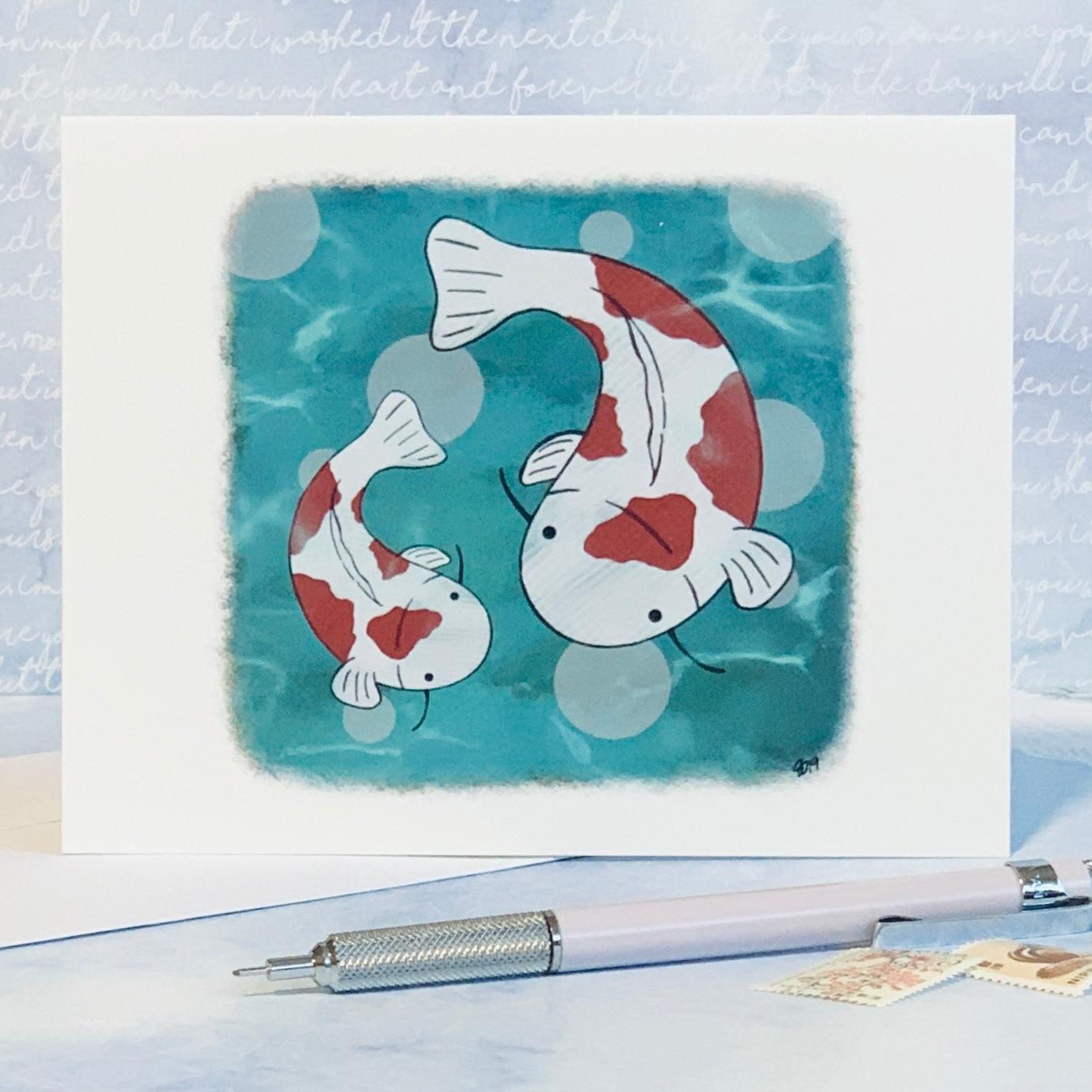 Playful Koi