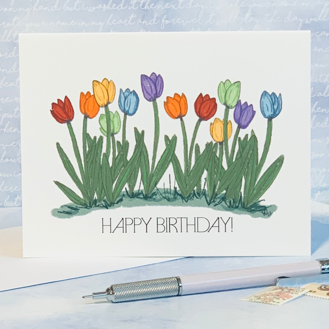 Birthday Tulips