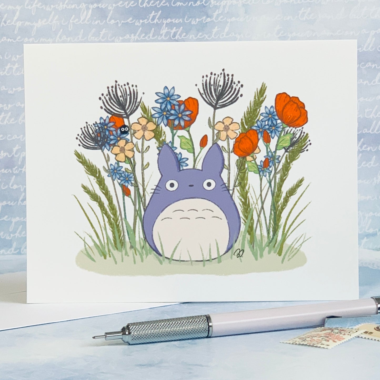 With Wildflowers