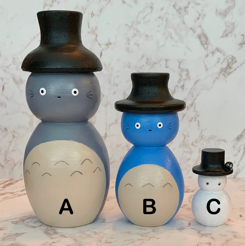 Totoros with Top Hats