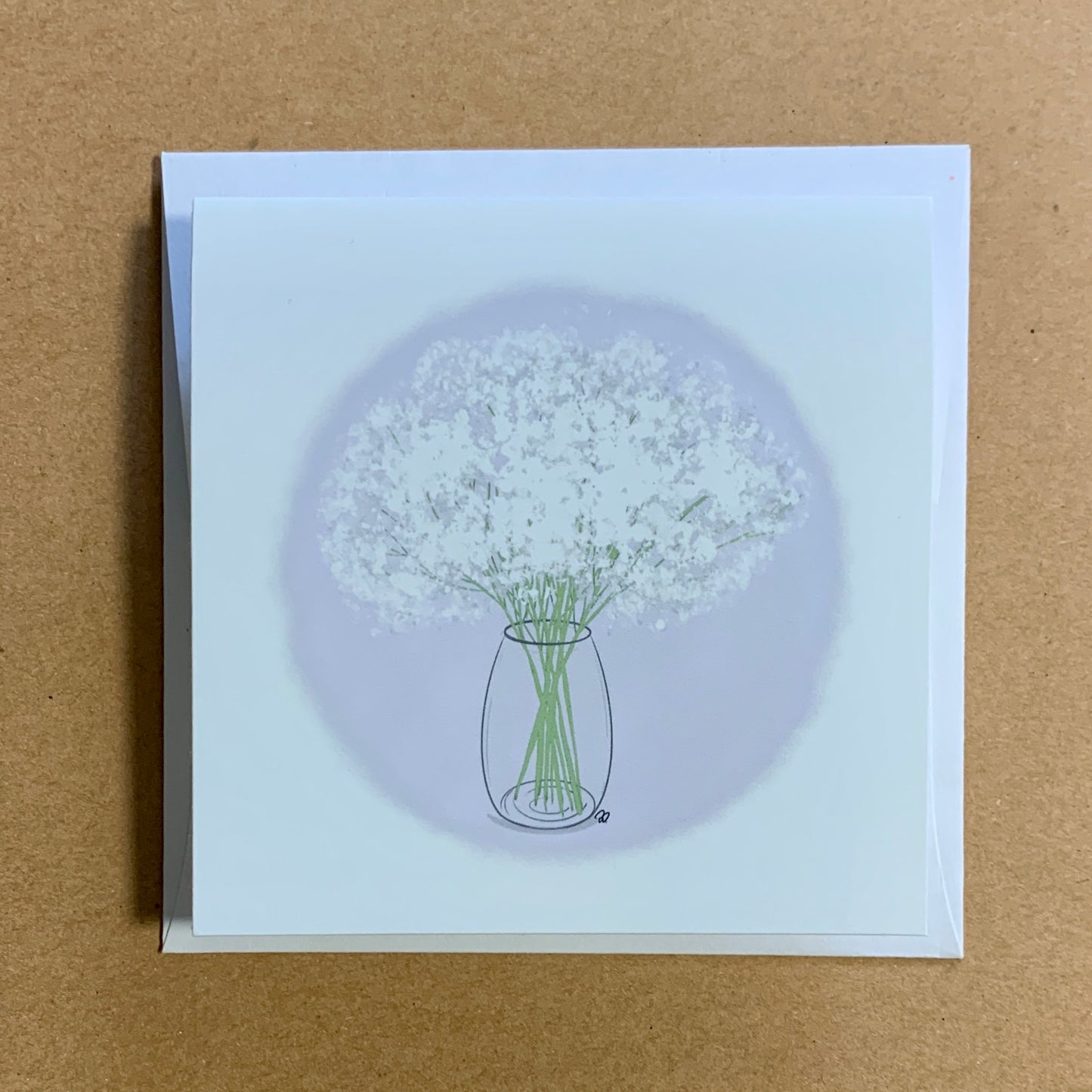 Note Card - Baby's Breath