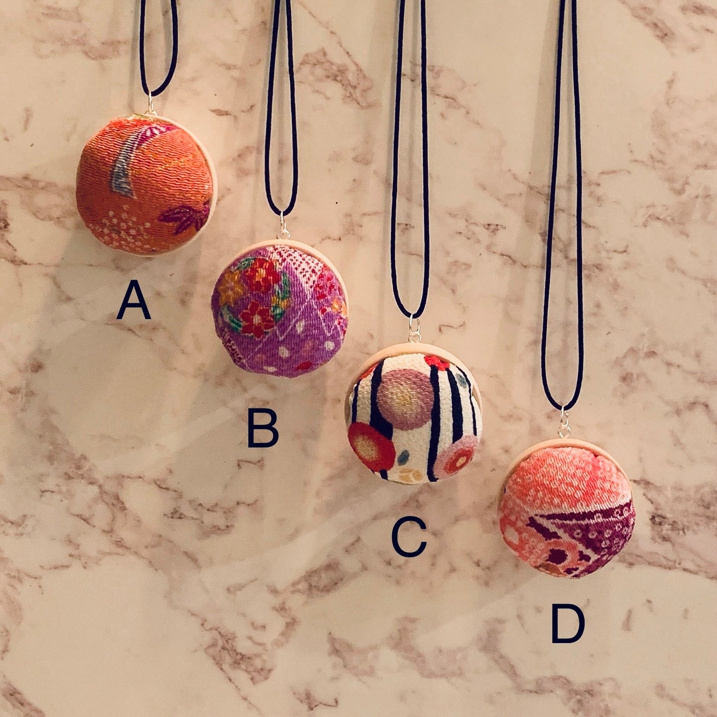 Pin Cushion Necklaces