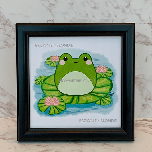 Framed Art Print - Little Frog