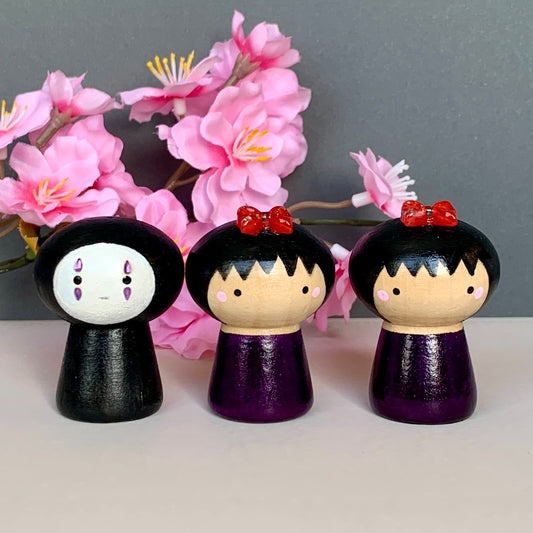Mini Kokeshi Doll
