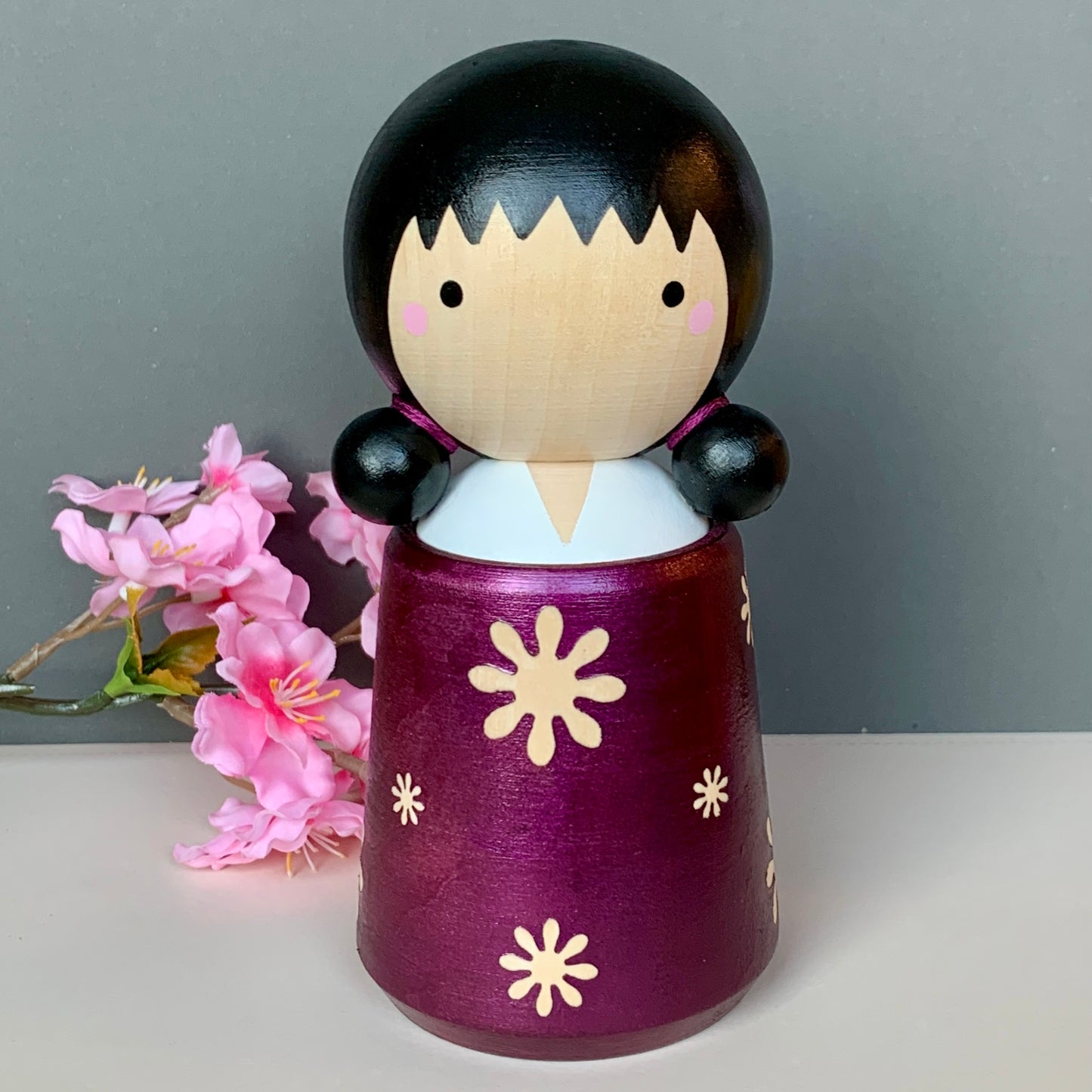 Kokeshi Doll Jar