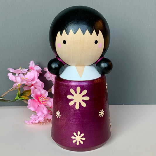 Kokeshi Doll Jar