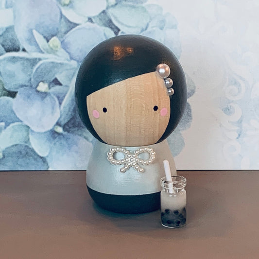 Kokeshi Doll Trinket Box