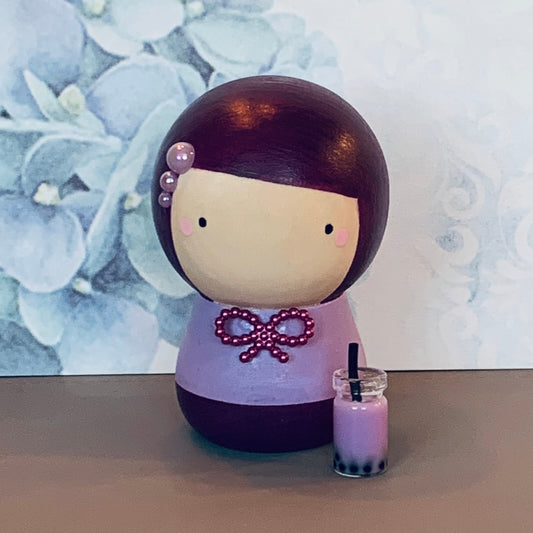 Kokeshi Doll Trinket Box