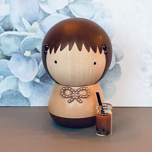 Kokeshi Doll Trinket Box