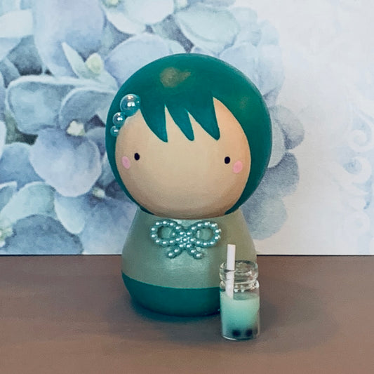 Kokeshi Doll Trinket Box