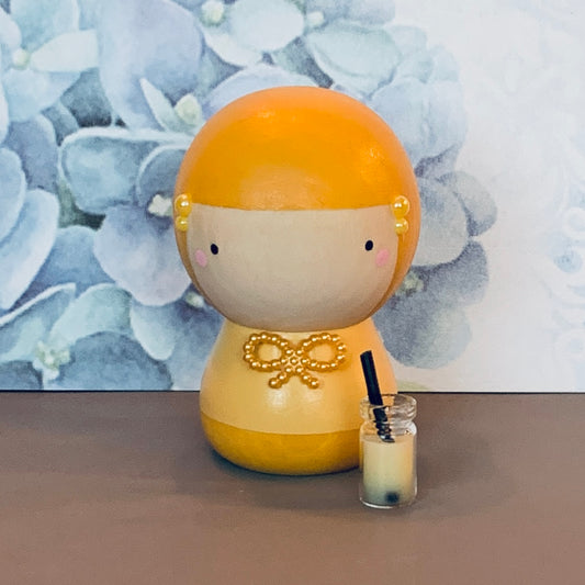 Kokeshi Doll Trinket Box