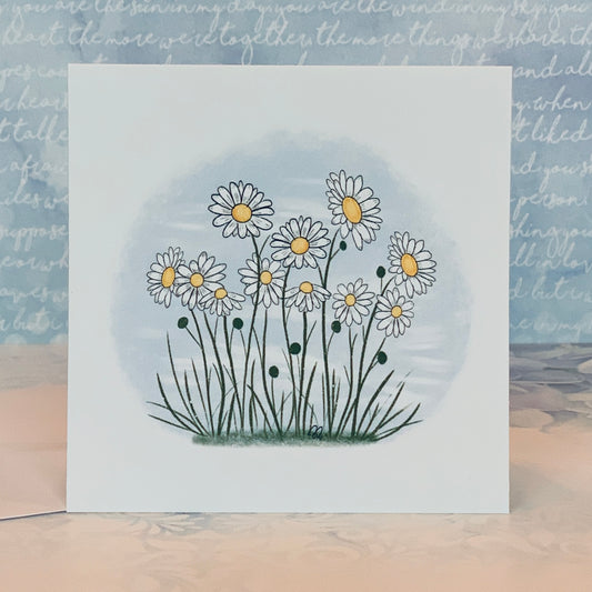 Note Card - Daisies