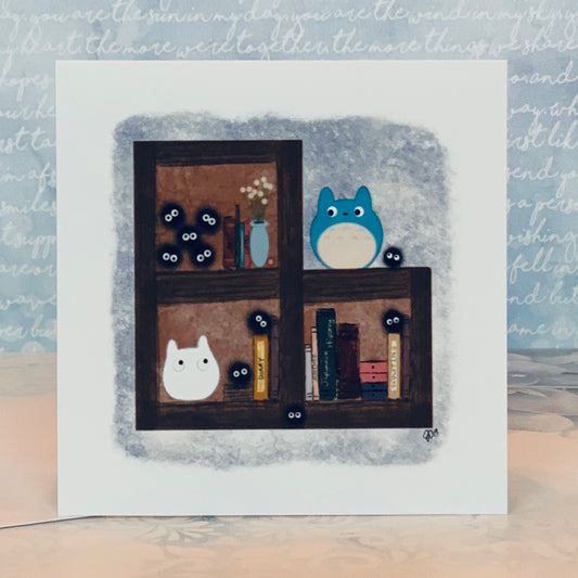 Note Card - Tansu/Bookshelf Sprites