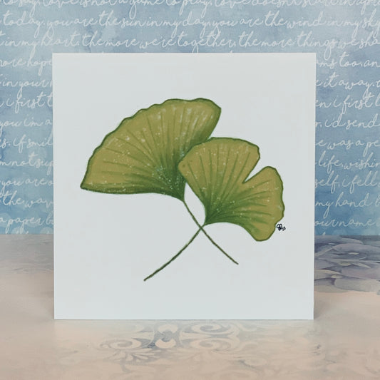 Note Card - Ginkgo