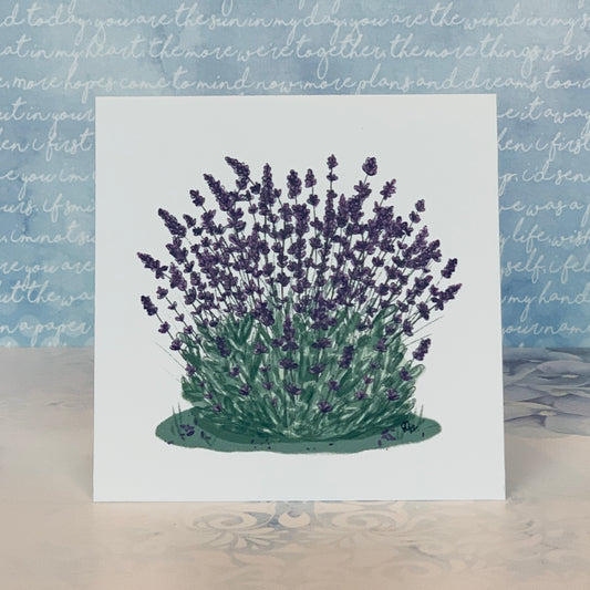 Note Card - Lavender