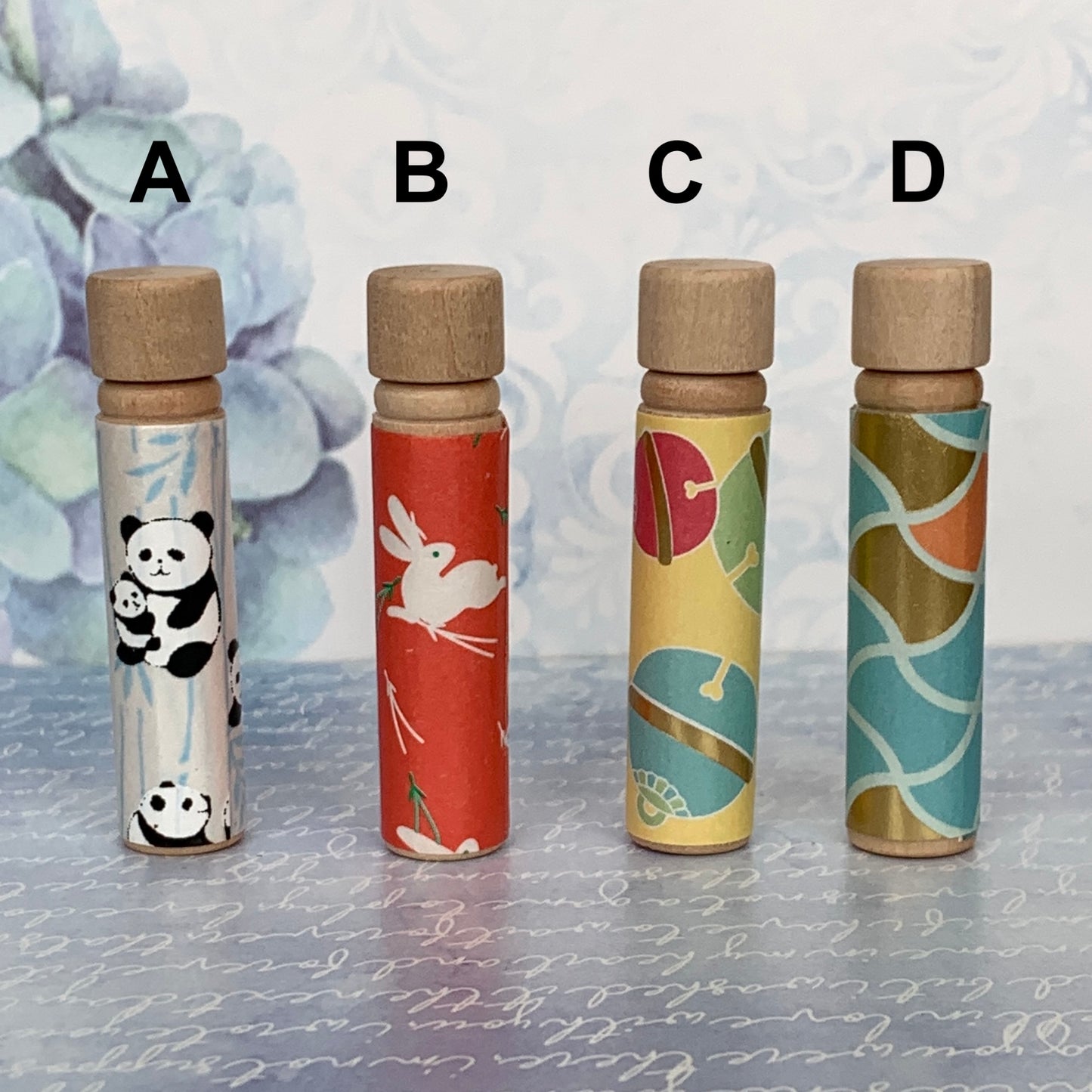 Wooden Needle Holders (Small)