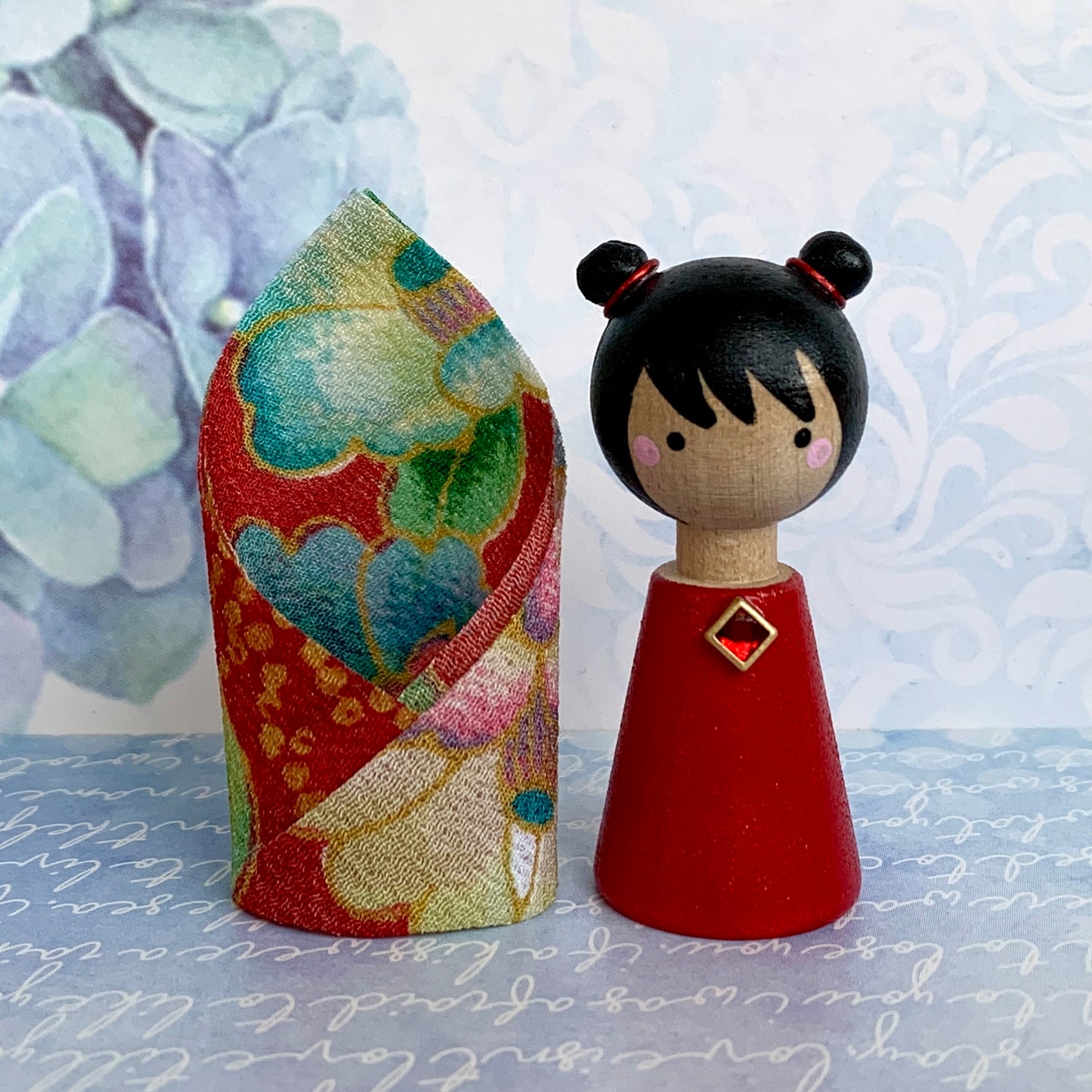 Decorative Kokeshi Doll