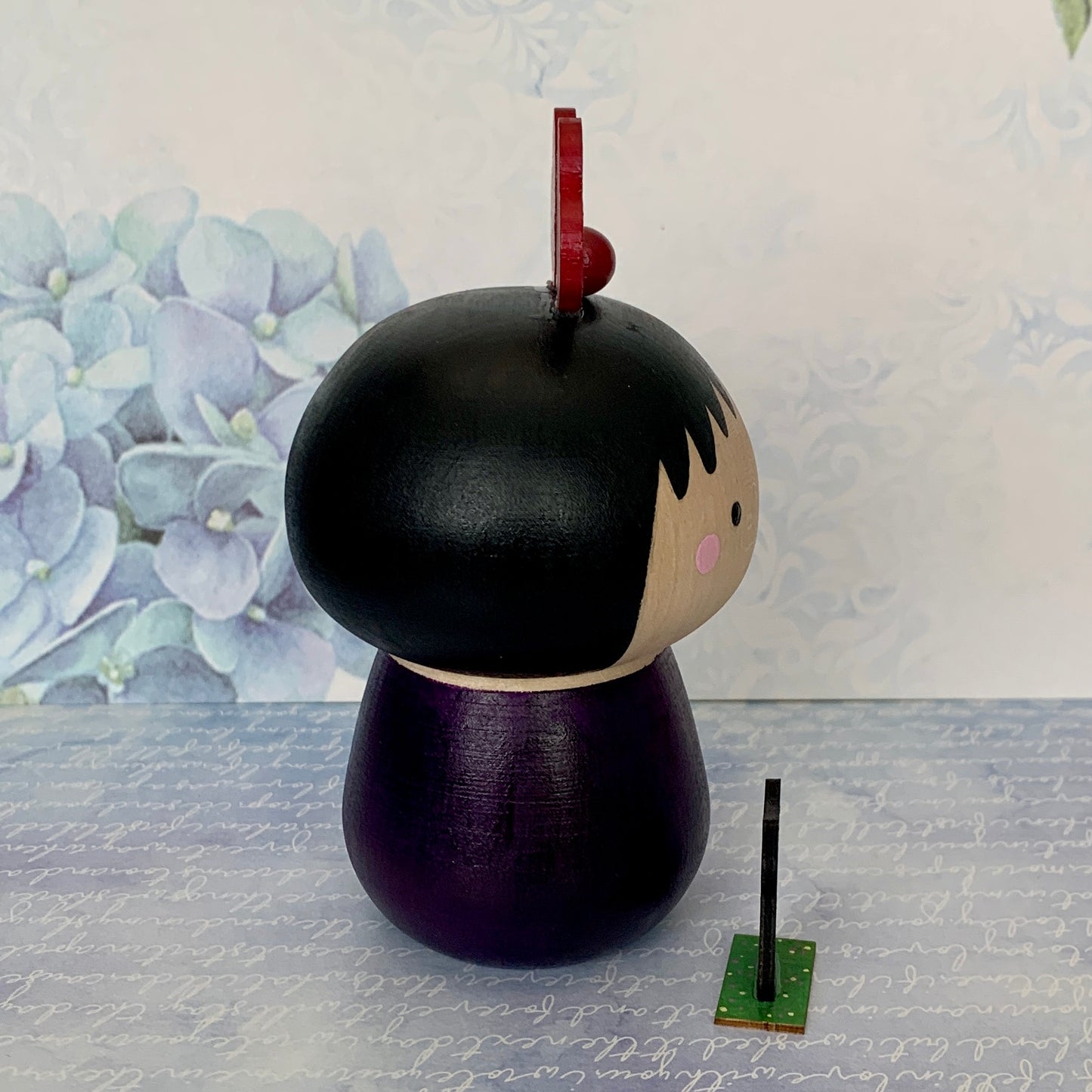 Large Chibi Kokeshi Doll