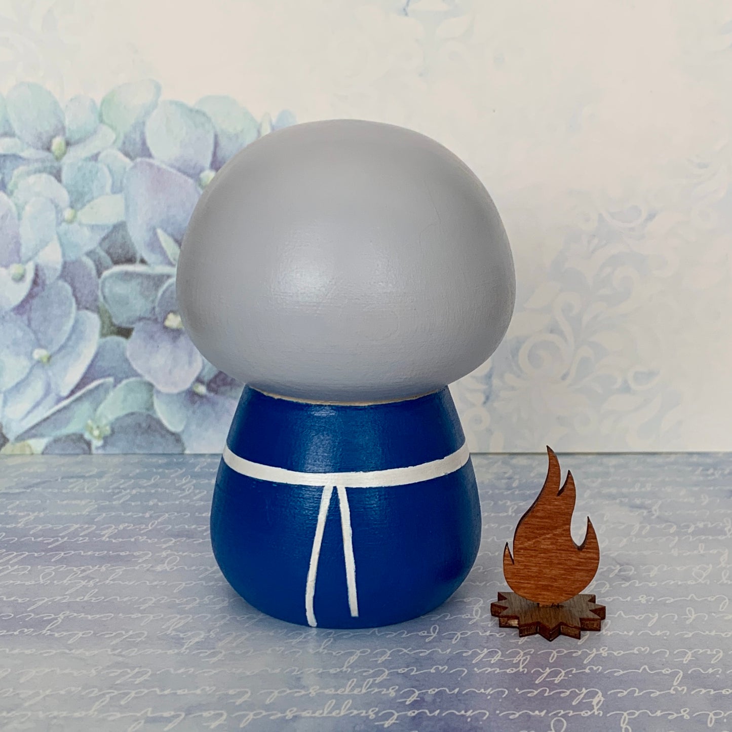 Large Chibi Kokeshi Doll