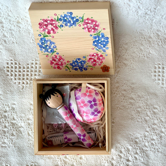 Hand-painted Sewing Box