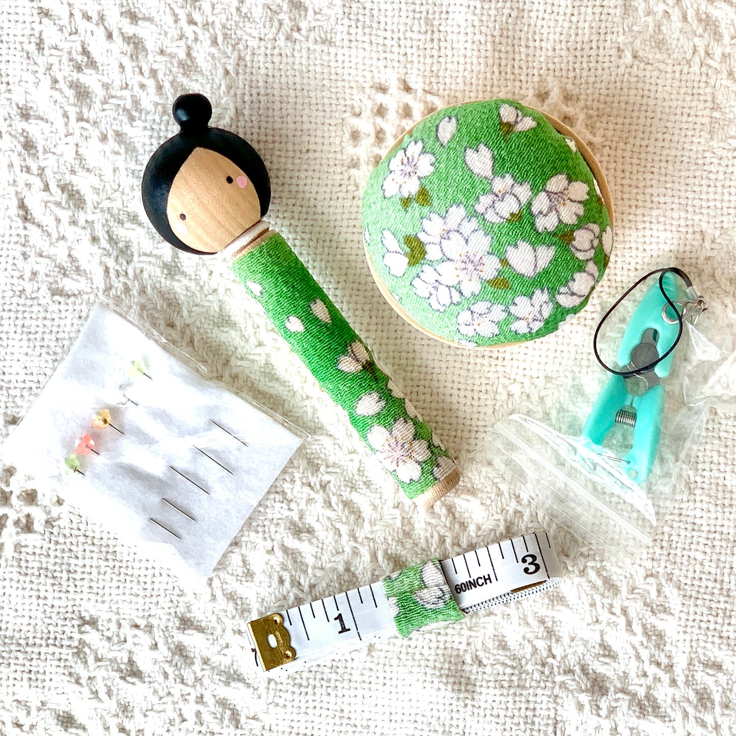 Hand-painted Sewing Box