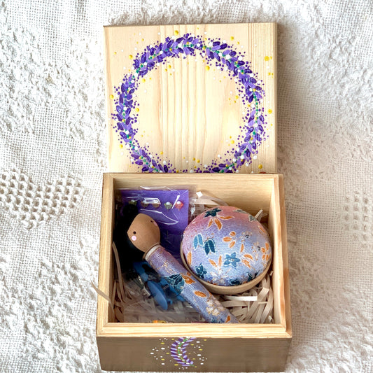 Hand-painted Sewing Box