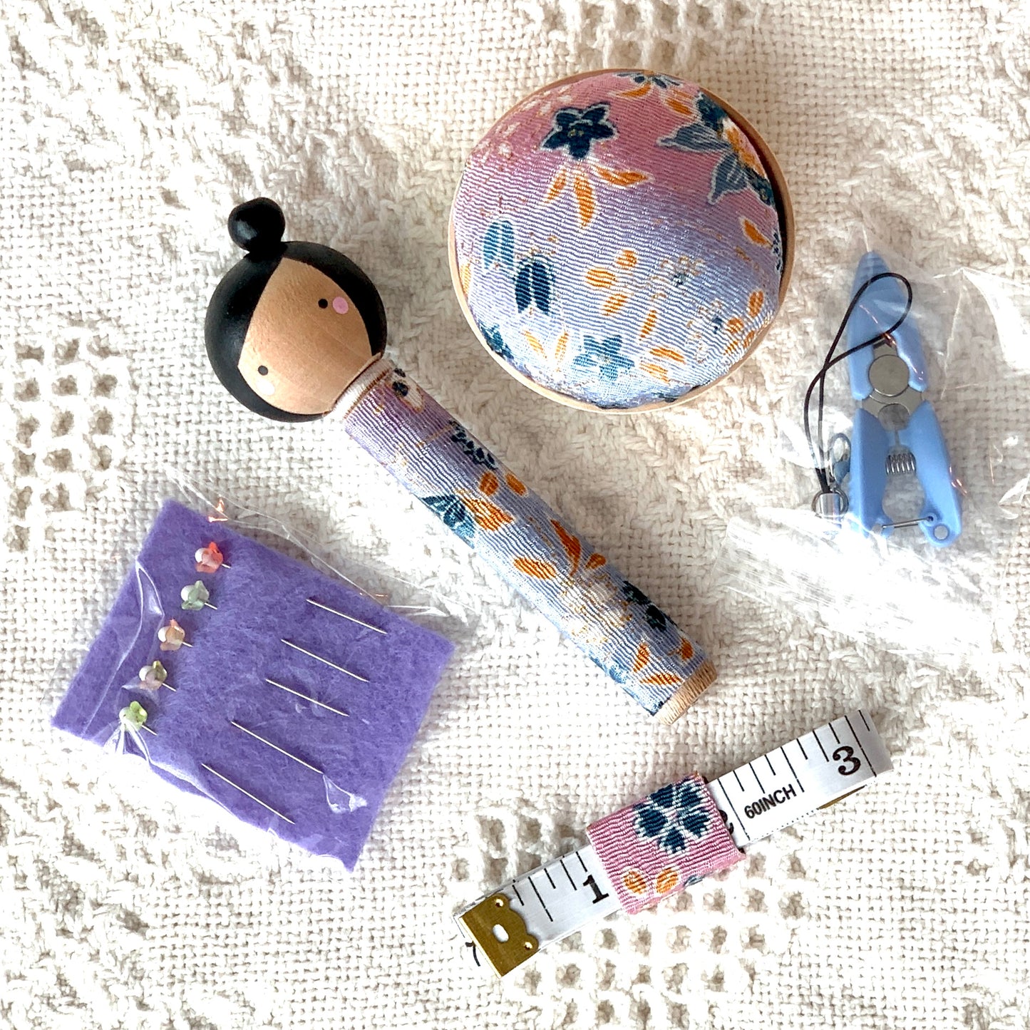Hand-painted Sewing Box
