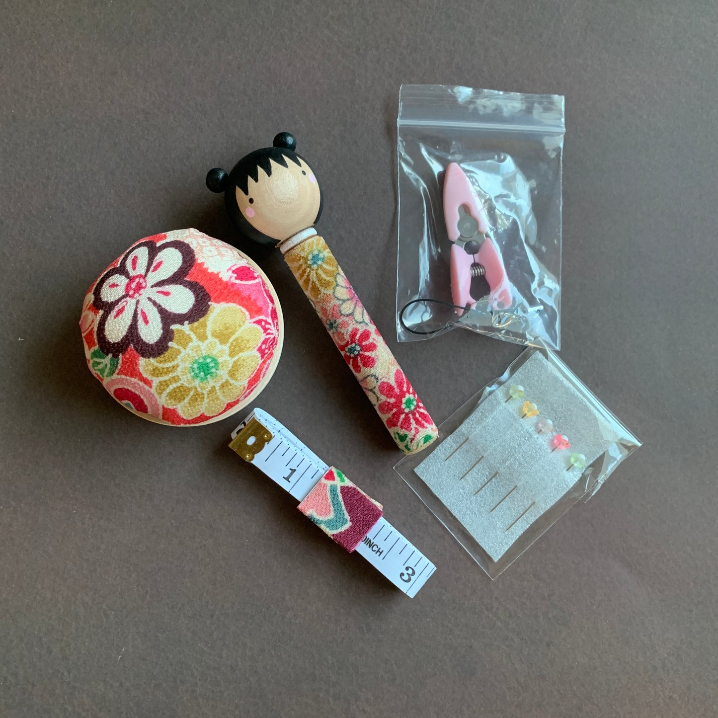 Hand-painted Sewing Box