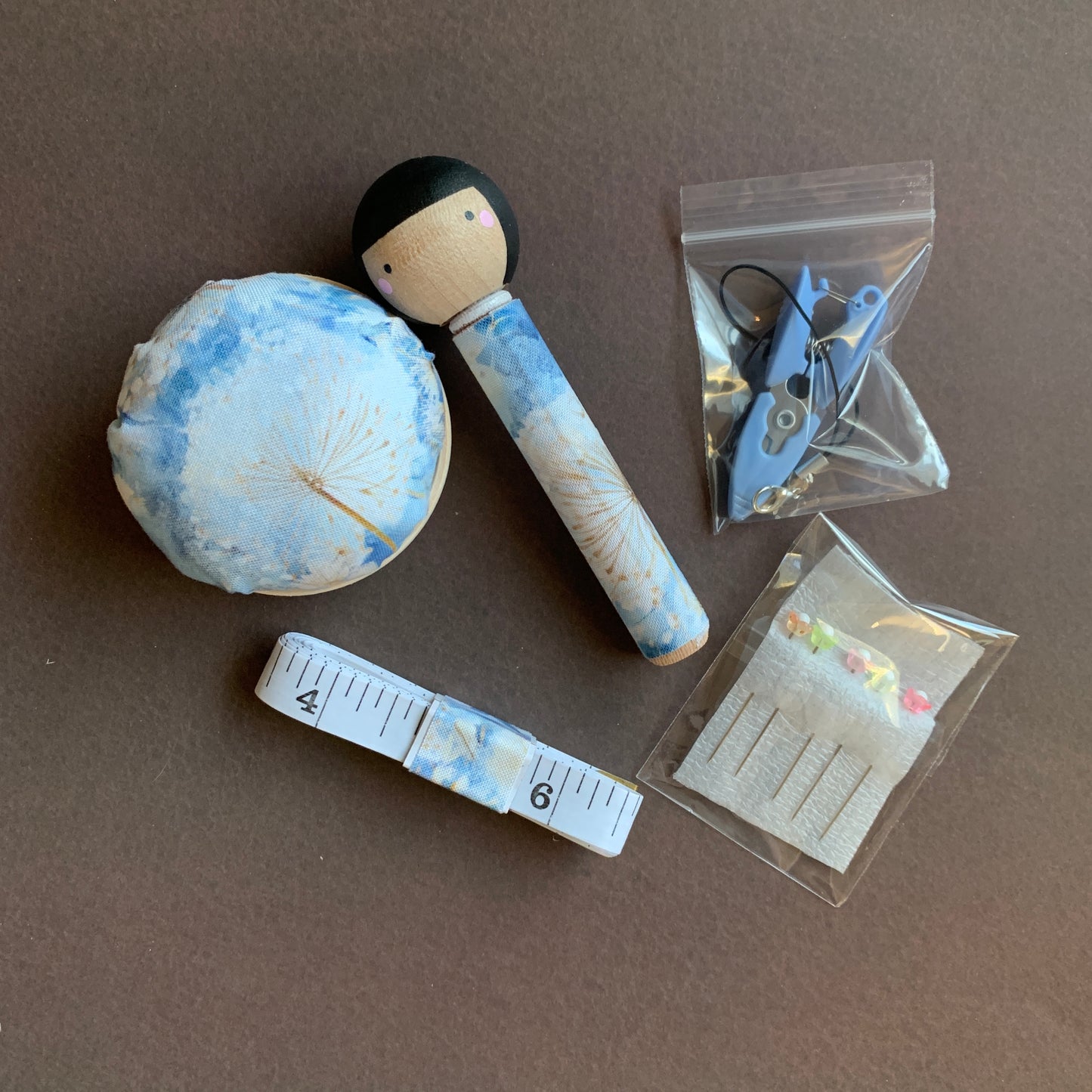 Hand-painted Sewing Box