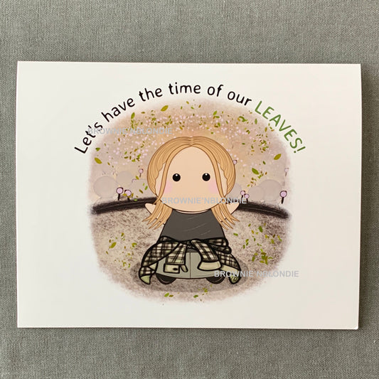 BTS - Let's have the time of our LEAVES!