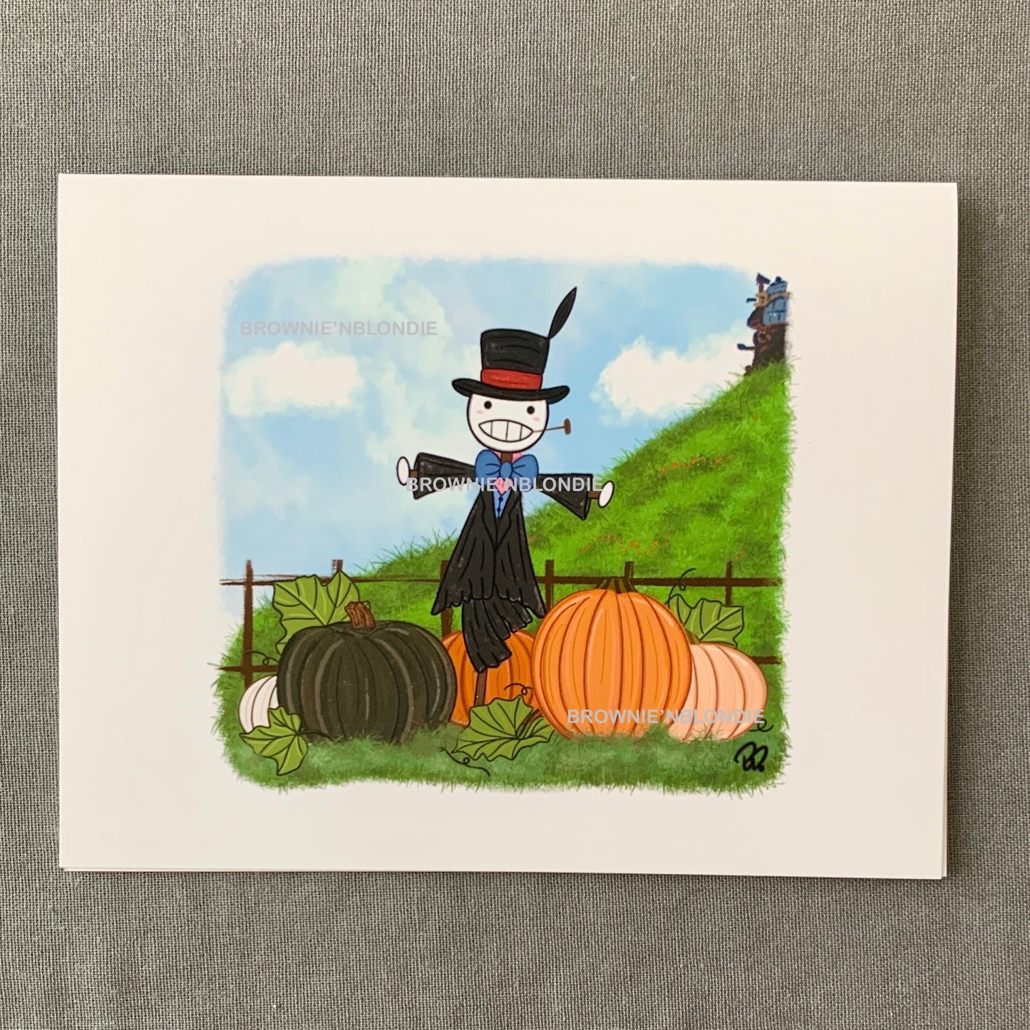 Turnip Head in the Pumpkin Patch