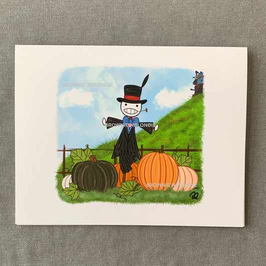 Turnip Head in the Pumpkin Patch